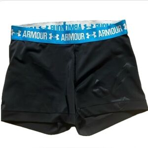 Under Armour Black Athletic Shorts Performance Fit